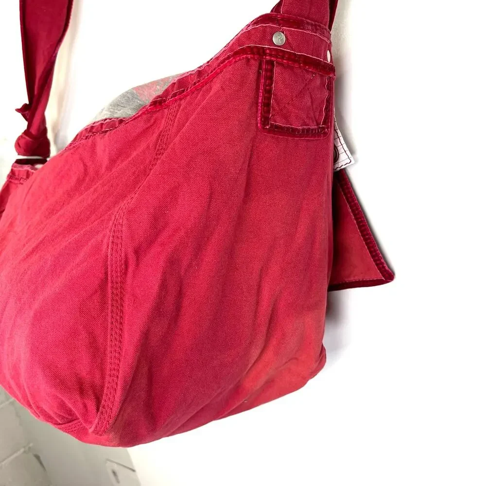 PINK Victoria's Secret Hobo Oversized Fabric Bag Overnighter Maxi